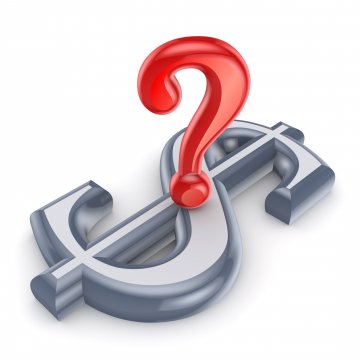 restoro system optimizers price cost red question mark on top of silver dollar sign white background